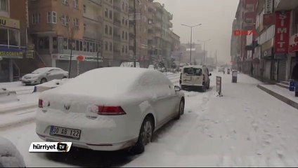 Hakkari'de kar yağışı