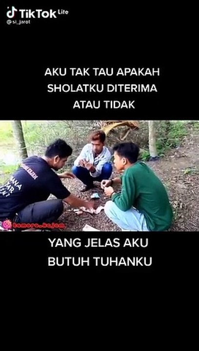 Yakin ko mau sholat