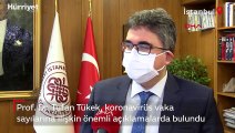 Prof. Dr. Tufan Tükek, koronavirüs vaka sayılarına ilişkin önemli açıklamalarda bulundu