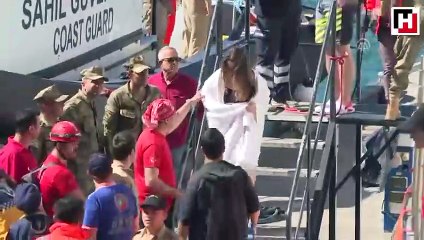 Fethiye'de tekne battı ihbarı... 71 üniversiteli kurtarıldı