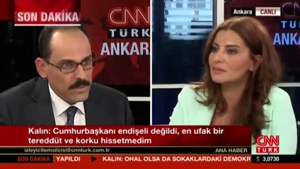 İbrahim Kalın o geceyi anlatırken duygulandı