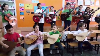 3. sınıf öğrencilerinden 'Hangimiz Sevmedik' şarkısı