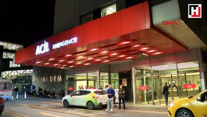 Düşerek yaralanan Mehmet Ali Erbil hastaneye kaldırıldı