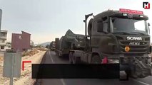 Suriye sınırına tank ve fırtına obüsü sevkiyatı
