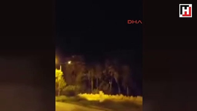 Hatay Samandağ karakoluna taciz ateşi