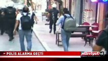 POLİS TAKSİM'DE ALARMA GEÇTİ