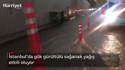 Son dakika... İstanbul'da yağış etkili olmaya başladı