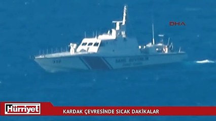 Kardak çevresinde sıcak anlar! Kafa kafaya geldiler