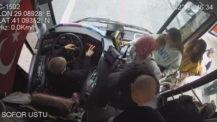 Beykoz'da İETT şoförünün hastaneye yetiştirdiği yolcu hayatını kaybetti