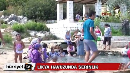 Likya havuzunda serinlik