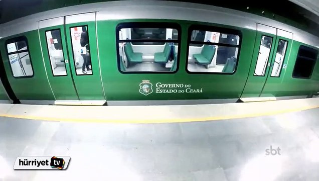 Metroda hayalet şakası