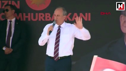 Muharrem İnce: 'Her aileye bir ev, her eve bir maaş'