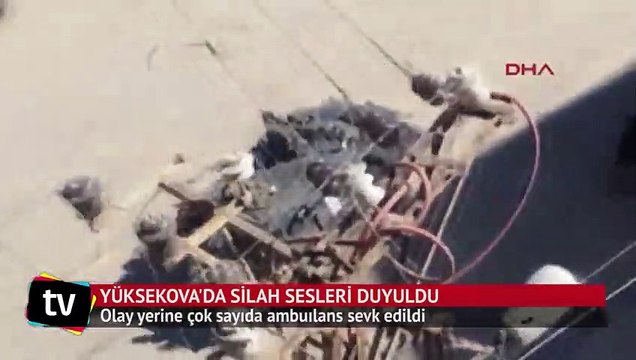 Yüksekova'da silah sesleri duyuldu