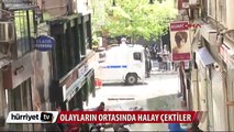 1 Mayıs'ta olayların ortasında halay çektiler