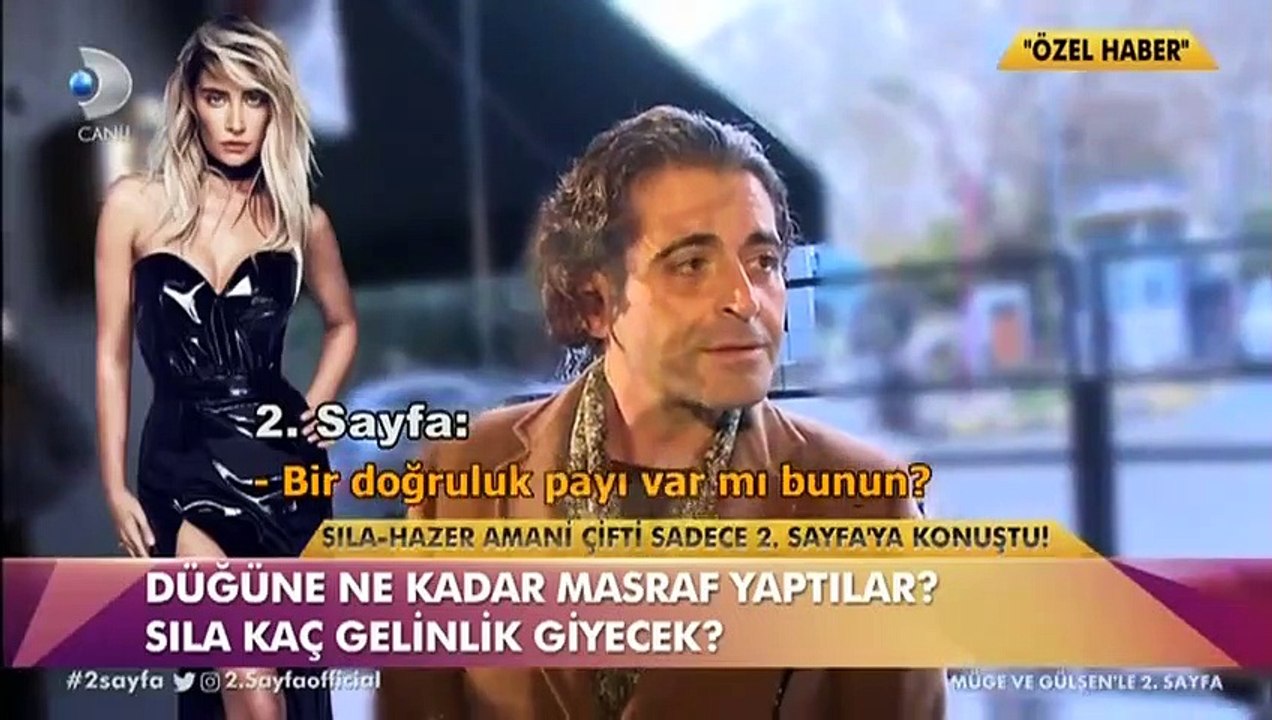 Sıla ve Hazer Amani bugün nikah masasına oturuyor