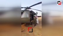 Suudi prens ve heyetinin öldüğü helikopter kazasından hemen önce