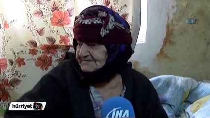 Yaşlı kadının dramı