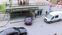 Suudi heyet de aracın bulunduğu otoparka geldi