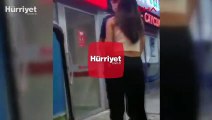 Üskürdar'da, polise bağıran ve küfür ettiği iddia edilen kadın serbest bırakıldı