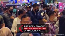 Momen Presiden Jokowi Temani Warga Joget Ojo Dibandingke di Malioboro