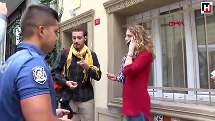 Turistler dehşeti yaşadı