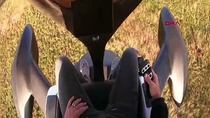 Tek kişilik uçan araçlar sefere başladı