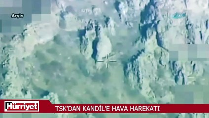 TSK’dan Kandil’e hava harekatı