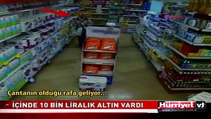 İÇİNDE 10 BİN LİRALIK ALTIN OLAN ÇANTAYLA KAYIPLARDA
