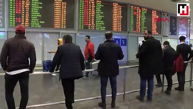 Hava koşulları nedeniyle bazı uçak seferleri iptal edildi