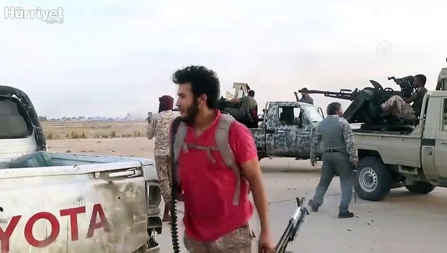 AA, Hafter milislerinden kurtarılan Trablus Havalimanı'nı görüntüledi