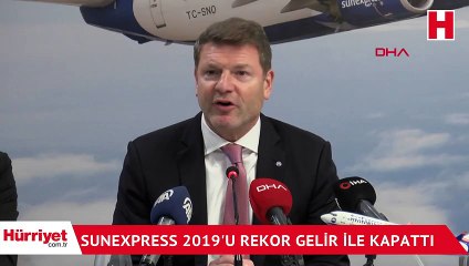SunExpress 2019'u rekor gelir ile kapattı