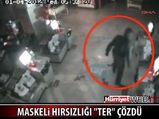 HIRSIZI DEMİR KESME MAKASINDAKİ TERİ YAKALATTI