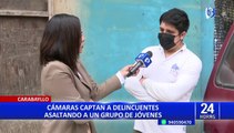 Carabayllo: delincuentes armados asaltan a un grupo de adolescentes en plena vía pública