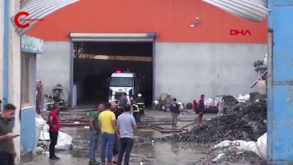 Adana'da alüminyum fabrikasında yangın