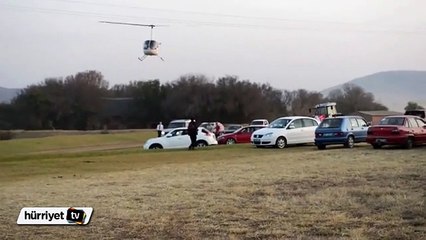 Pilotun ölümden döndüğü an