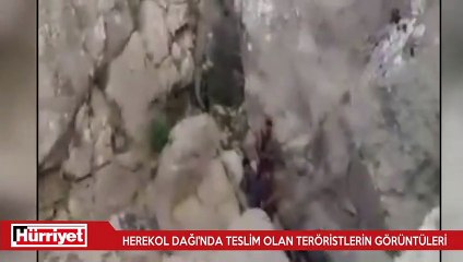 TSK Herekol dağındaki operasyonun görüntülerini paylaştı