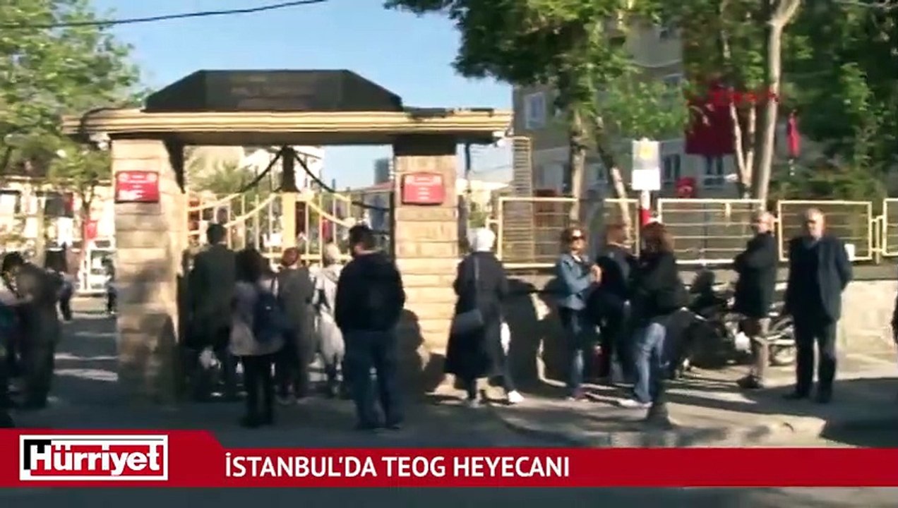 İstanbul'da TEOG heyecanı