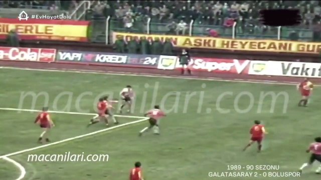 Galatasaray 2-0 Boluspor [HD] 27.12.1989 - 1989-1990 Turkish 1st League Matchday 14 + Post-Match Comments
