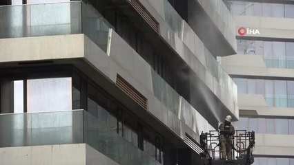 Son Dakika | Kadıköy'de alevlere teslim olan 24 katlı rezidansta yeniden yangın çıktı