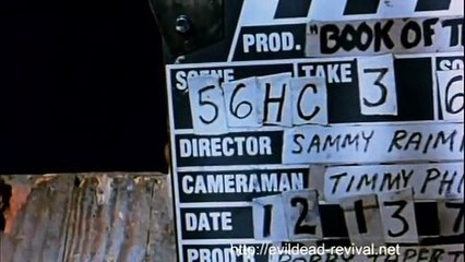 1981 死霊のはらわた The Evil Dead 撮影現場 2