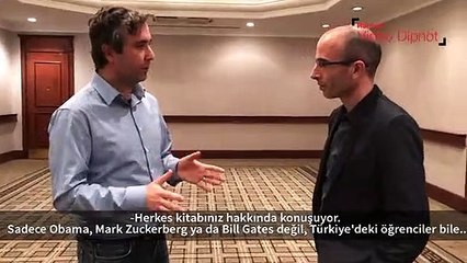 Yapay zekâ bizi kölesi yapmaz çünkü işine yaramayız - Yuval Noah Harari Video Röportaj