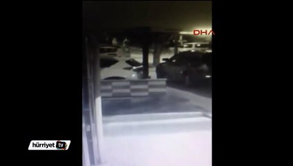 Lüks otomobilin çalınış şekli polisi bile şaşırttı