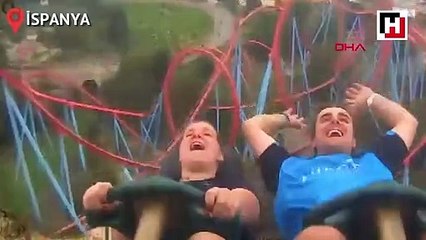 Hız treninde düşen telefonu havada kaptı