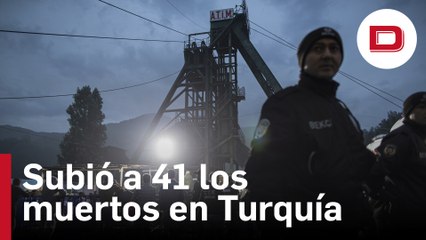 Subió a 41 el número de muertos en el accidente minero en Turquía