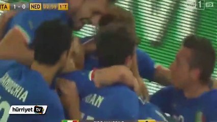 İtalya hazırlık karşılaşmasında Hollanda'yla karşılaştı