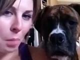 Bu köpeğin en büyük eğlencesi selfie çekmek!