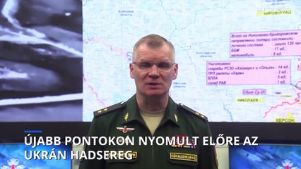 Újabb pontokon nyomultak előre az ukrán csapatok