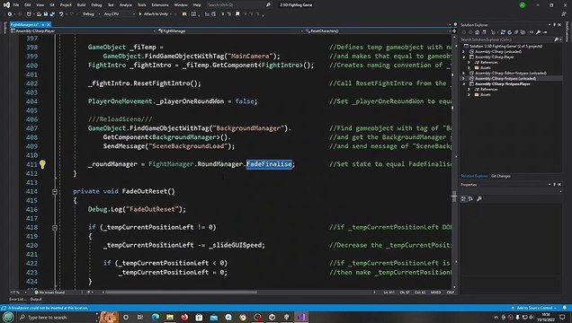 Unity3D Fighting Game Tutorial #233 Match Functionality