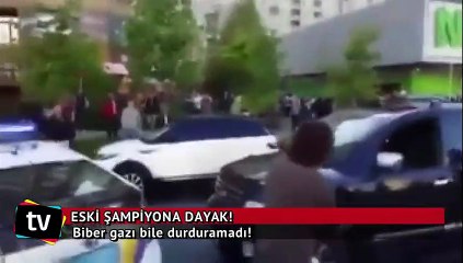 Biber gazı bile durduramadı!