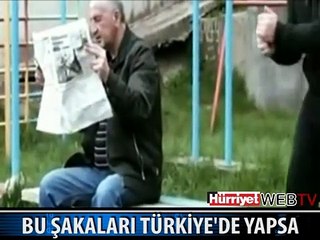 TÜRKİYE'DE OLSA SOPAYI YERDİ